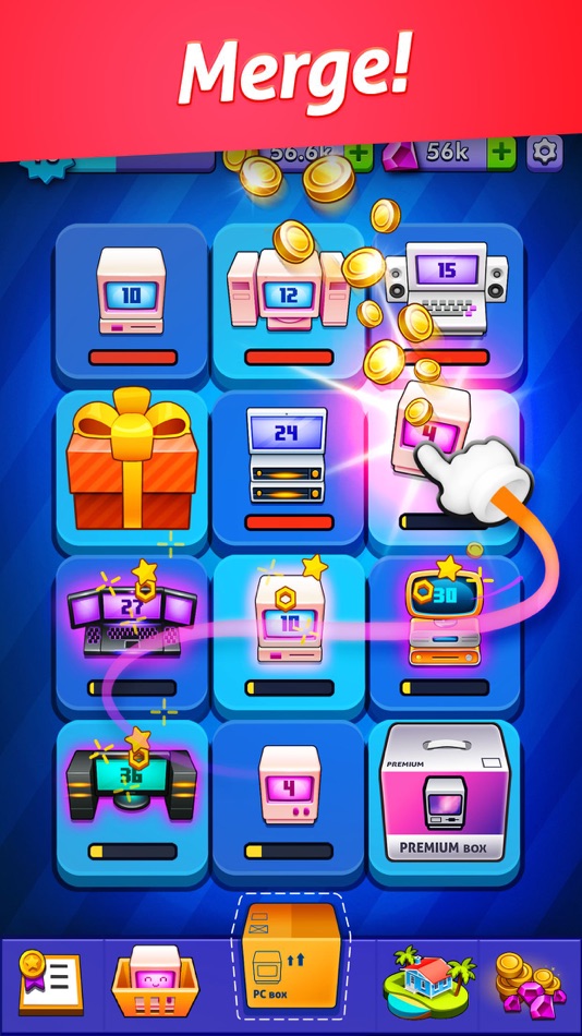 #4. Island Building : Merge Games (iOS) Podle: byss mobile
