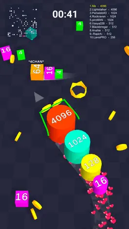 Game screenshot Cube Arena 2048: Worm io Games mod apk