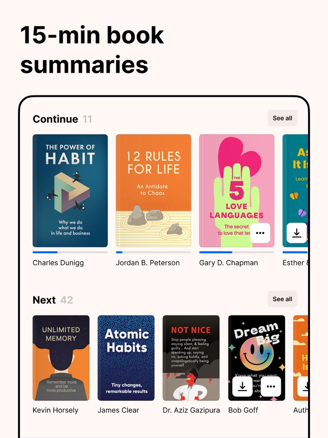 Headway: Daily Book Summaries on the App Store