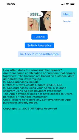 Game screenshot LotterySnitch mod apk