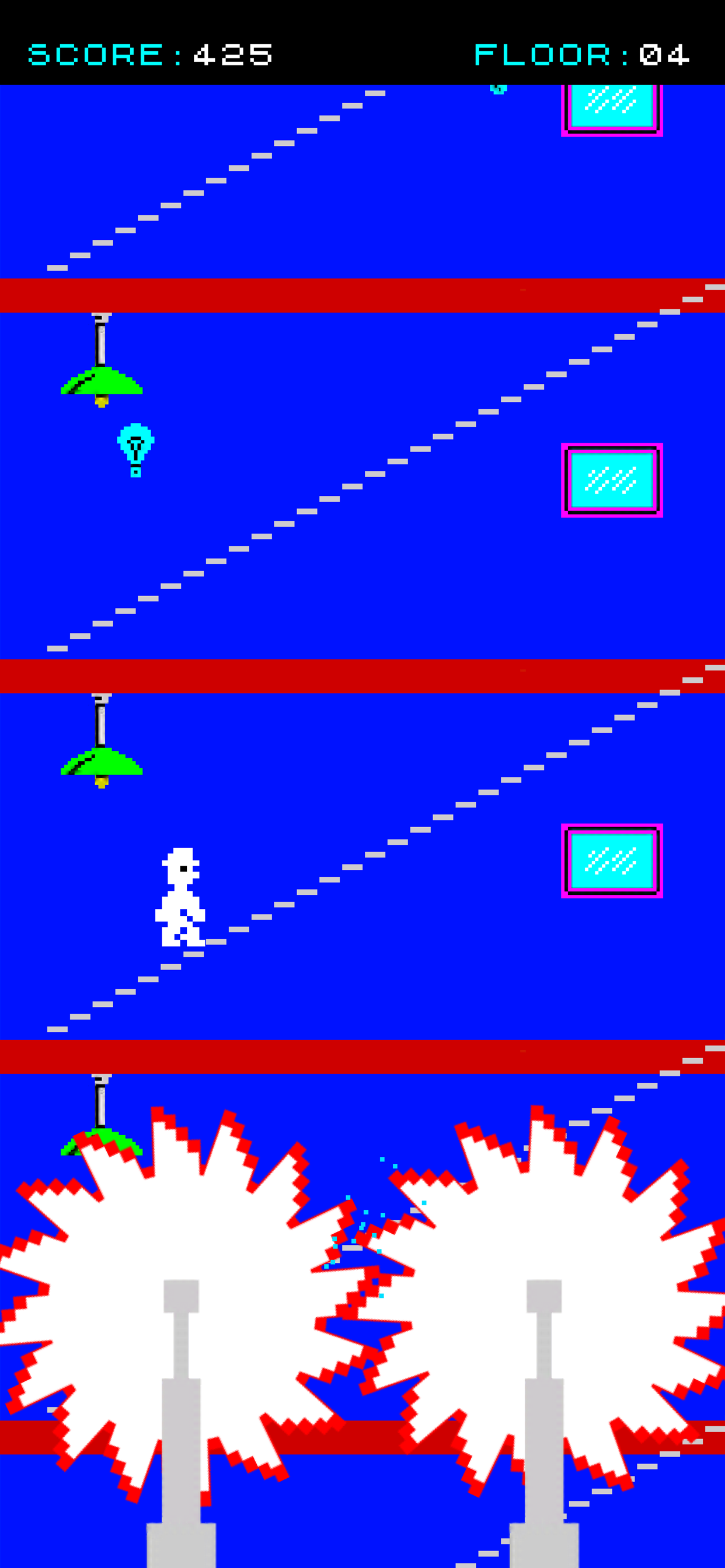 ZX Stairway Rush - Z80 classic