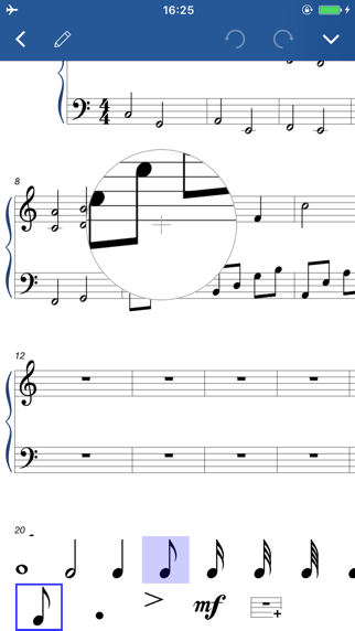 Screenshot #3 pour Notation Pad-Musique Partition