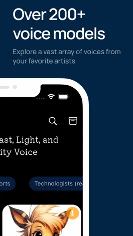 Game screenshot Voizer - Celebs AI Effects hack