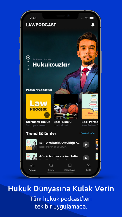 LawPodcast Screenshot