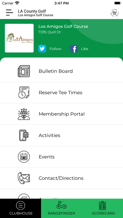 LA County Golf Screenshot