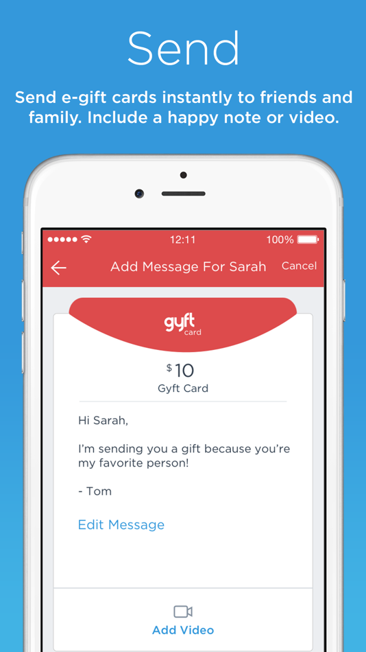 Gyft - Mobile Gift Card Wallet - 2.7.1 - (iOS)