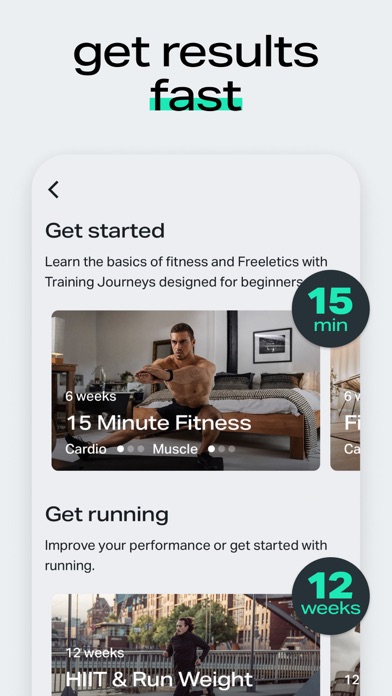 Freeletics: Workouts & Fitness Screenshot
