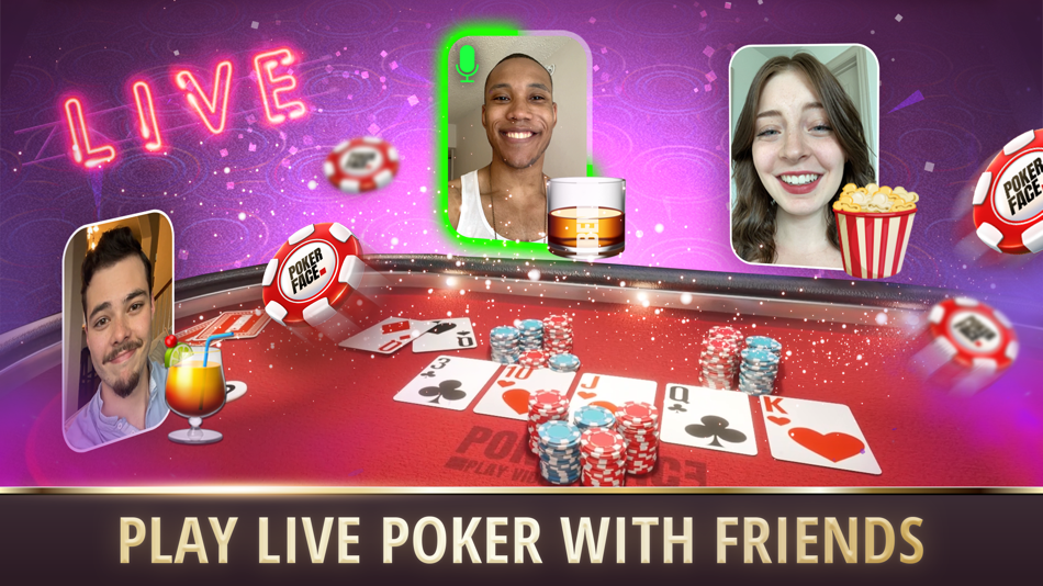 Poker Face: Texas Holdem Live - 662 (1.16.321) - (iOS)