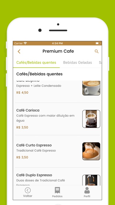 Premium Café Screenshot