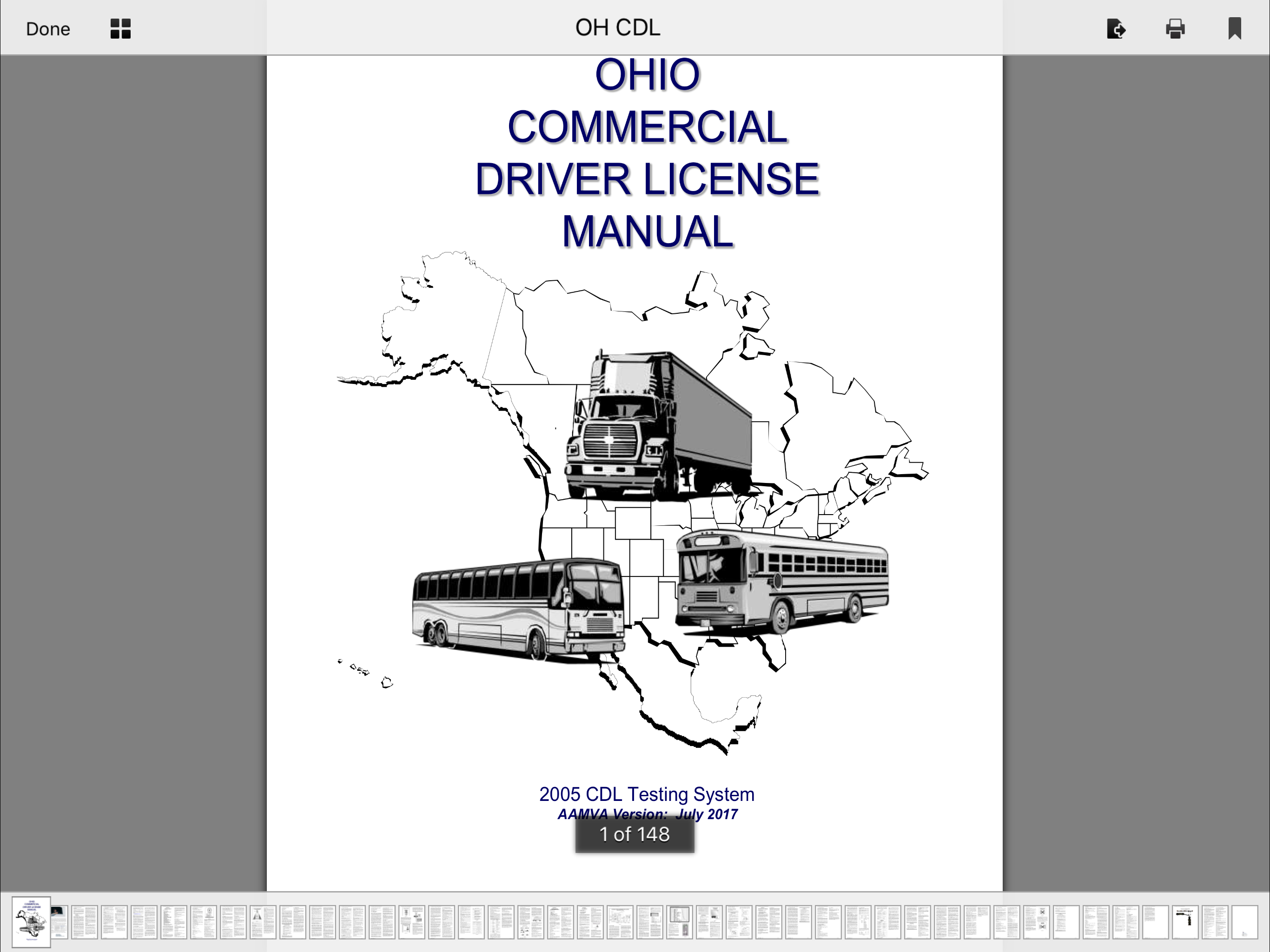 Ohio CDL Test Prep