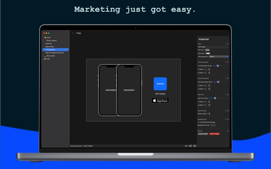 Forge - Quick Marketing Images - 1.5 - (macOS)