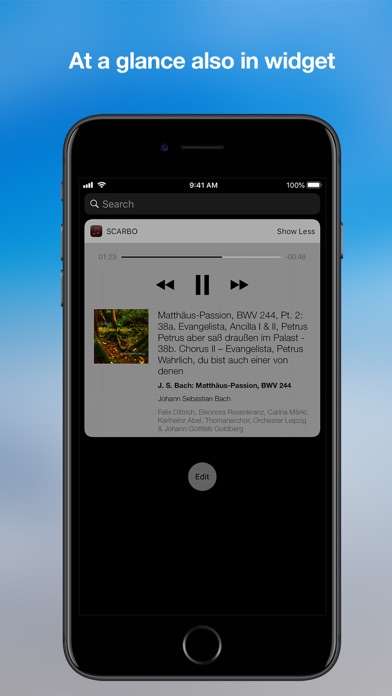 Scarbo - Music Player Screenshot