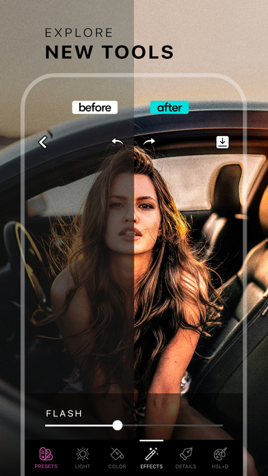 EDTR: Filters & Presets Editor Screenshot