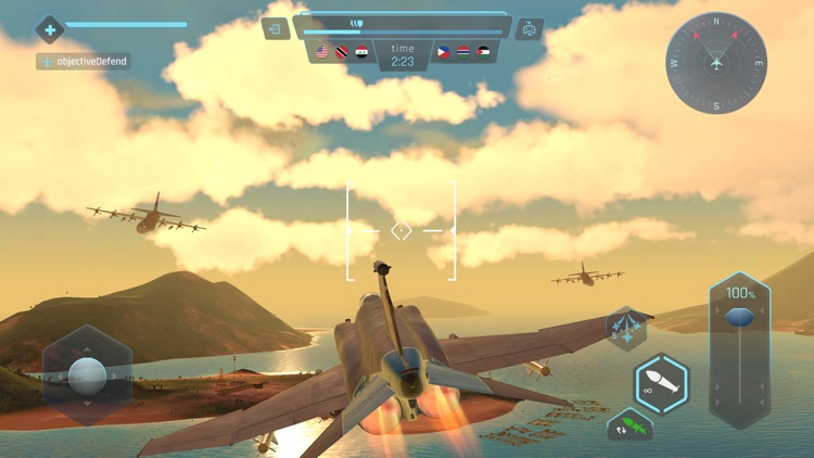 Sky Warriors: Airplane Games screenshot-5