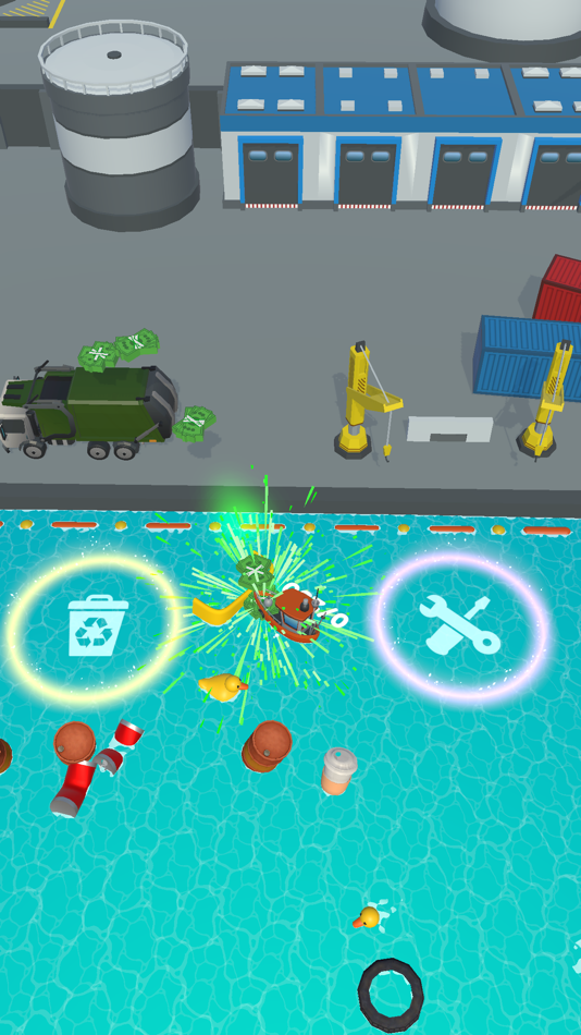 #8. Clean the Sea! (iOS) 由: Backpack Games