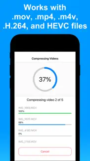 How to cancel & delete compress videos & resize video 2