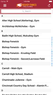 bishop fenwick athletics iphone screenshot 4