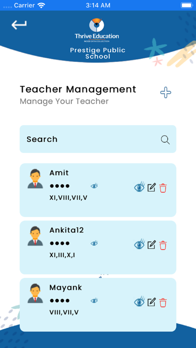 Thrive Education – NCCD Screenshot