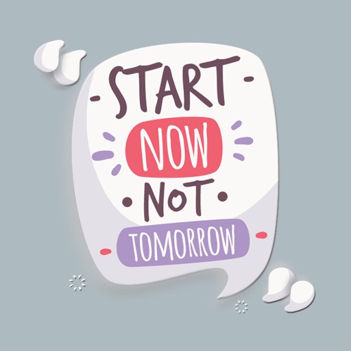 Quote Motivation Stickers