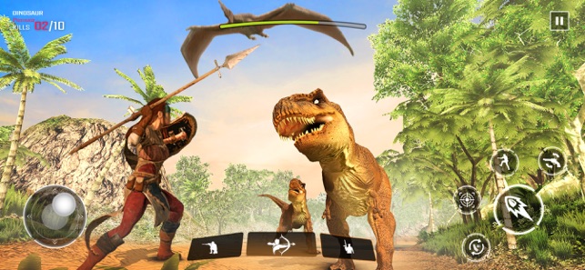 vingança mortal caçador de dinossauros fps jogo - Download do APK para  Android