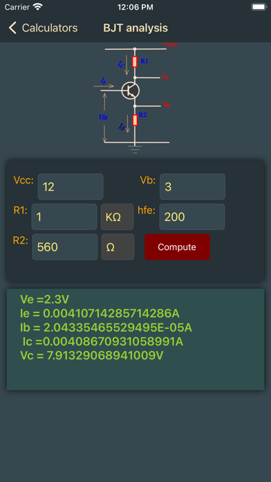 doctronics: electronics tools Screenshot