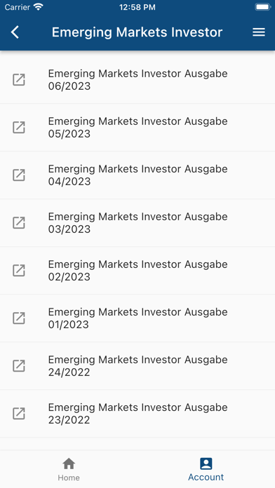Börse Inside Screenshot