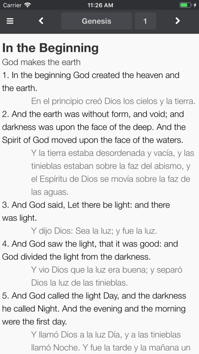 Bilingual Bible Now Screenshot