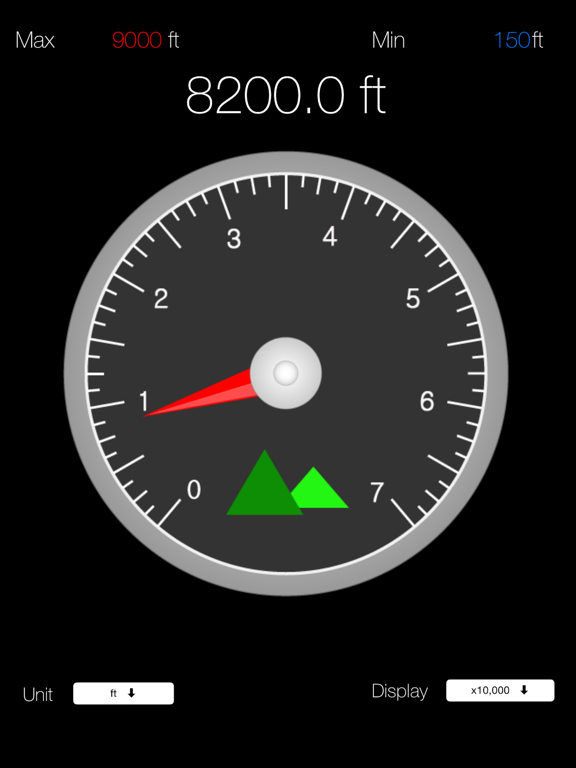 Altimeter - i iPad screenshot 2 - Travel app