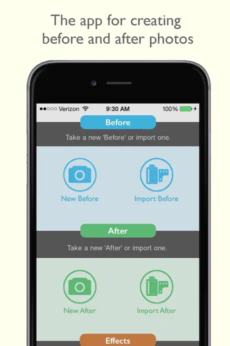 Before and After App
