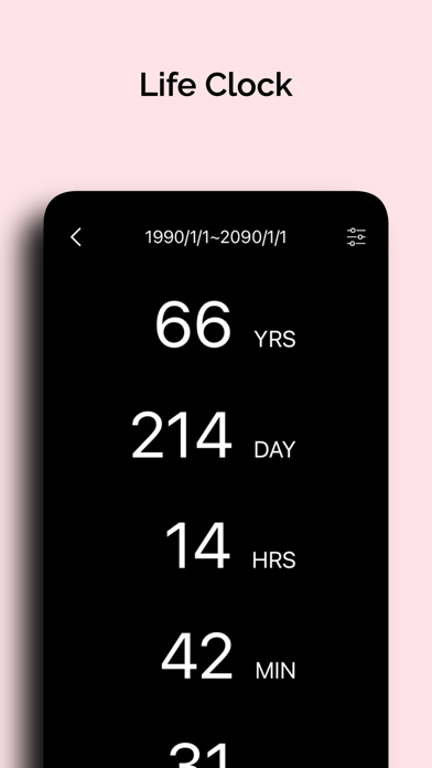 Countdown-Lifespan Calculatorのおすすめ画像5