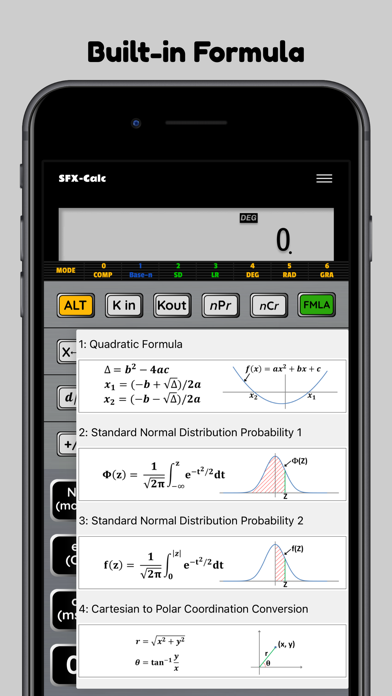 SFX Calc Screenshot