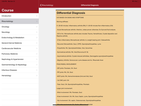 Screenshot #6 pour IMedicine Review Course