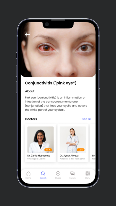 iCheck Medical Screenshot