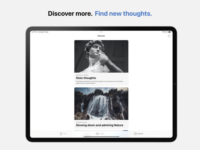 Thoughts - Inspiration Manager