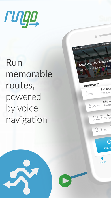 RunGo - The Best Routes to Run Screenshot