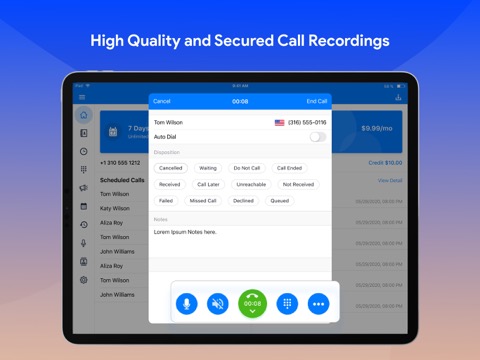 Moon Dialer: WiFi Calling Appのおすすめ画像5