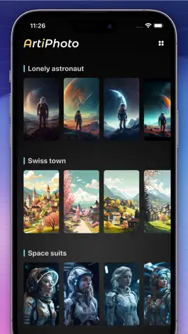 Game screenshot ArtiPhoto - Wallpapers by AI apk