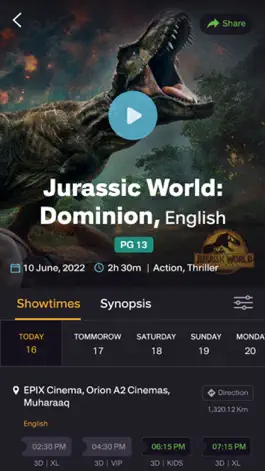 Game screenshot EPIX CINEMAS apk