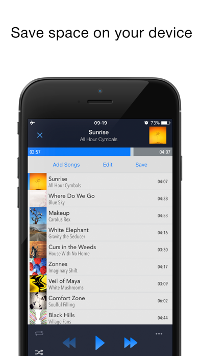 CloudBeats: Cloud Music Player Screenshot