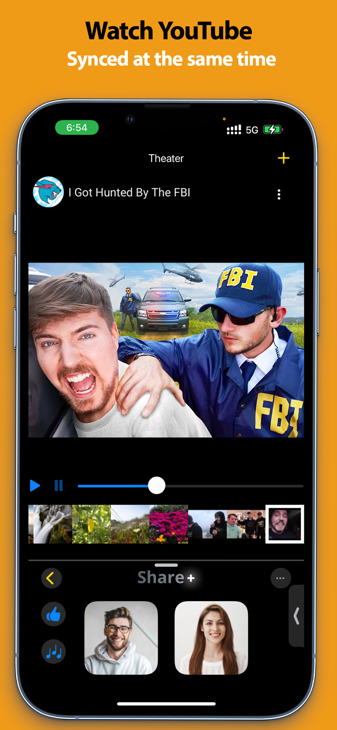 Share FaceTime Watch Party