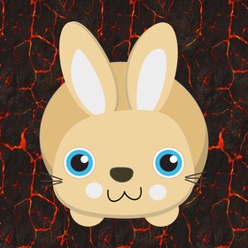 螢幕擷取畫面 (3) Lava Floor Escape: Jumpy Bunny
