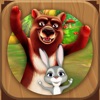 Animals Happy Run 3D Kids Game icon