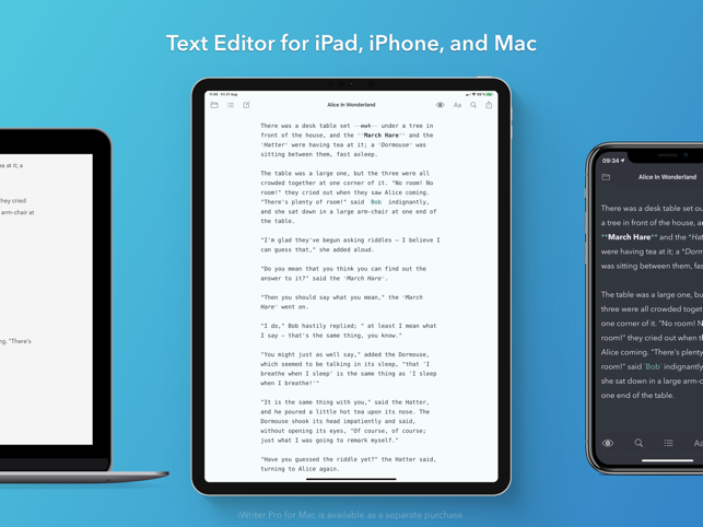 iWriter Pro Screenshot