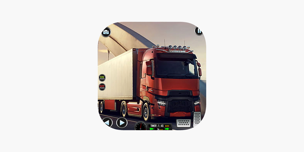 اليورو شاحنة قيادة البضائع سيم على App Store