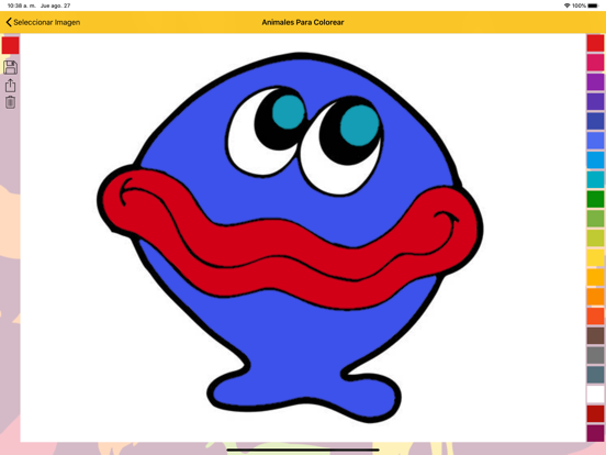 Animal Coloring Pages & Book iPad screenshot 5 - Entertainment app