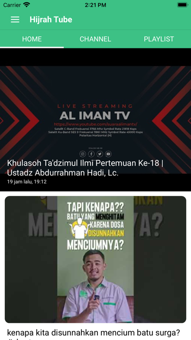 HijrahApp - Dakwah Sunnah Screenshot