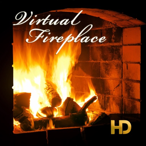 Virtual Fireplace In HD