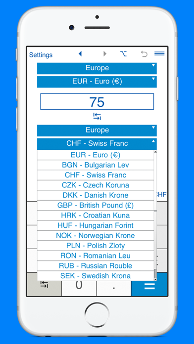 Multi Currency Converter Screenshot