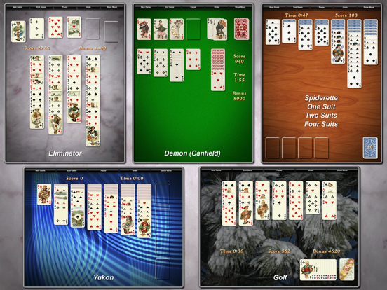 Solitaire City iPad app afbeelding 5