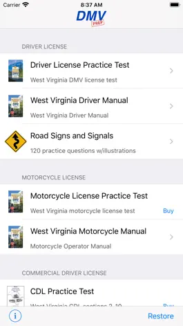 Game screenshot West Virginia DMV Test Prep mod apk
